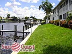 View Down the Canal From Coral Key